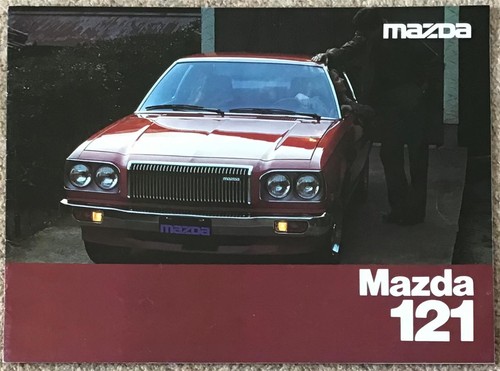 Brochure vendita auto mazda - brochure,