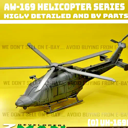 Aw169 carabinieri uh 169c - 1/87, uh-169c