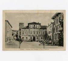 Varzi Palazzo Comune Torre Littoria Oltrepò Pavese Cartolina Viaggiata