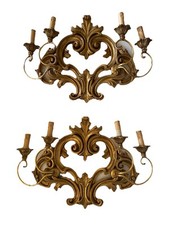 Coppia Applique 4 luci Silvano