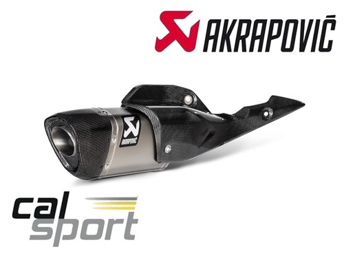 Scarico paracalore akrapovic - e,