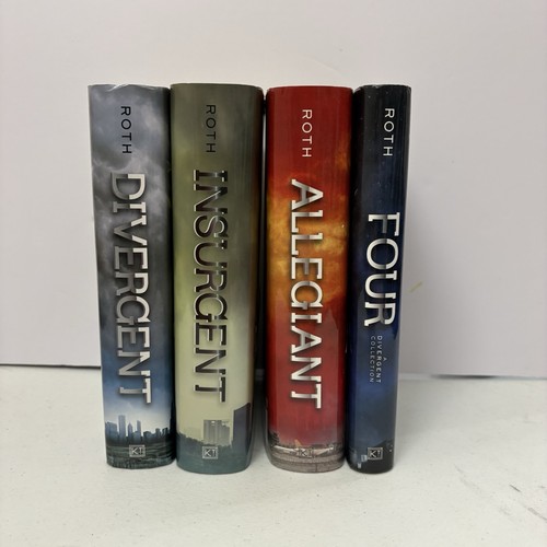 Divergent book series lot - divergent, 4