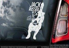 Adesivo auto Jack Russel