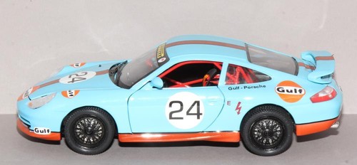 Bburago gulf porsche gt3 - gulf,