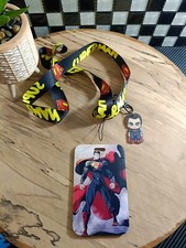 PORTA BADGE SUPERMAN LACCETTO