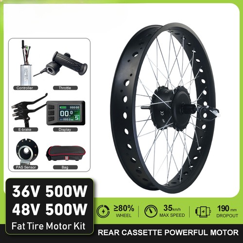 Kit fat bici elettrica - elettrica, neve
