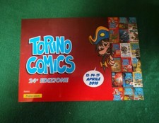Folder francobolli Torino Comics Aprile 2018 Diabolik & Lupo Alberto 24^edizione