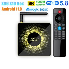 X96 X10 8K Android 11.0 TV Box