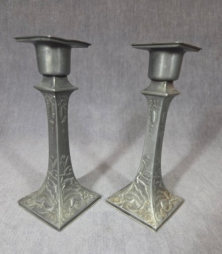 Coppia portacandele vintage - portacandele,