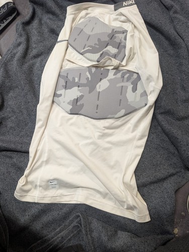 Nike pro camicia uomo bianca - uomo, l
