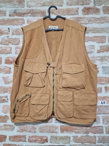 Vintage gilet caccia pesca - gilet,