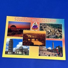 SOUVENIR DALLA TOSCANA CARTOLINA SOUVENIR