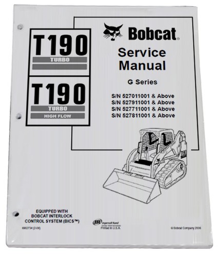 Bobcat t190 track loader - bobcat,