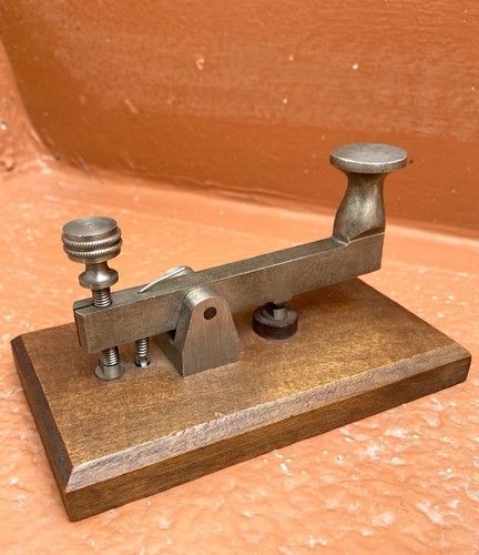 Tasto telegrafo originale 1800 - telegrafo,