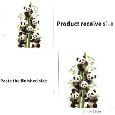Adesivo pvc panda - pvc,