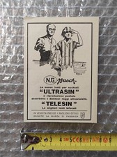 Antica pubblicità del 1929