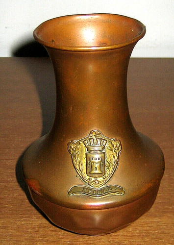 Piccolo vaso ottone con - piccolo, in