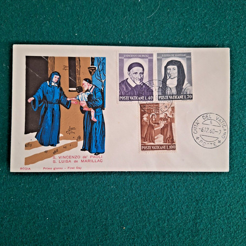 Vaticano 1960 san vincenzo - 1960,