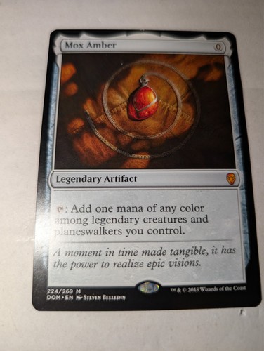 Mox amber dominaria magic - mox,