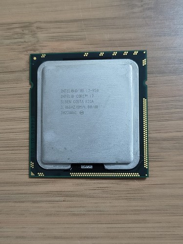 Cpu intel 950 06 ghz - i7-950, 3,06