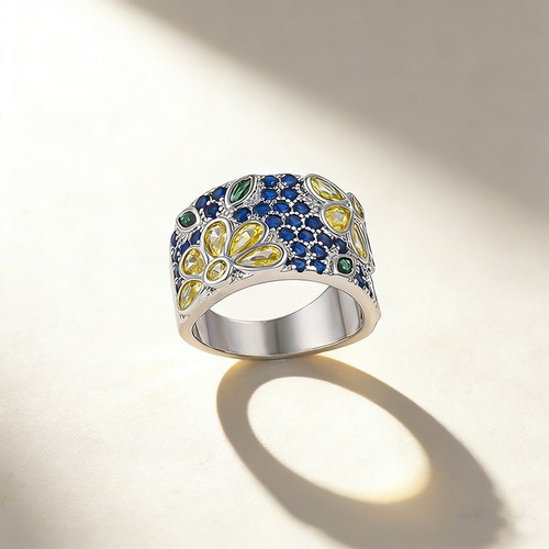 Colorful filigree wide - wide, band
