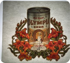 Lattina di birra vintage anni