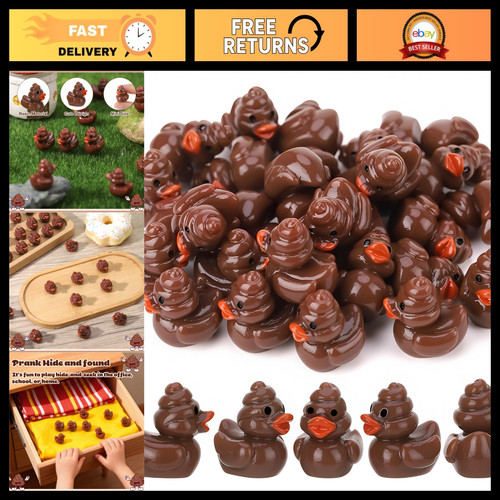 Mini figure anatra cacca - figure,