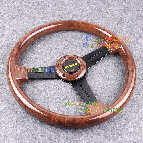 Volante 350mm momo look legno