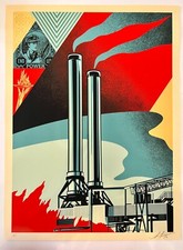 Serigrafia firmata Shepard