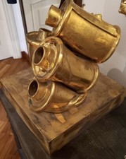 Giorgio Laveri Scultura in Ceramica Rullini Del 1999 Albissola