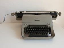 Macchina Da Scrivere Facit T2 Carrello A3 Platen Vintage Anni '60