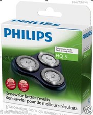 NUOVO PHILIPS Philishave HQ5 HQ 5 REFLEX SET TESTINE/LAME di ricambio per rasoio/rasoio