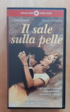 VHS Film IL SALE SULLA PELLE 1994 Andrew Birkin Vincent D'Onofrio Greta Scacchi