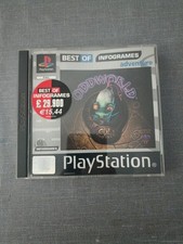 Oddworld Abe's Oddysee PS1 Sony Playstation 1 pal Copertina Uk
