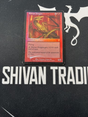 Foil edizione shivan dragon - 7a,