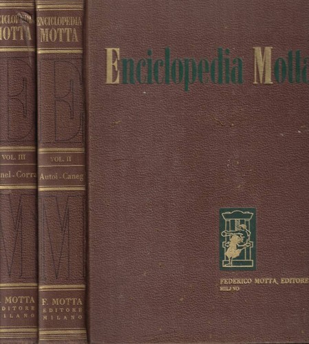 Enciclopedia motta vol - motta,
