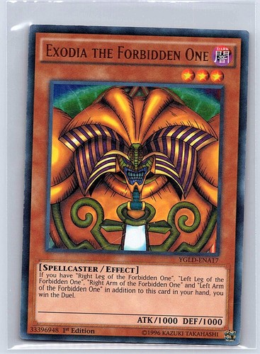 Exodia proibito dei - exodia, il