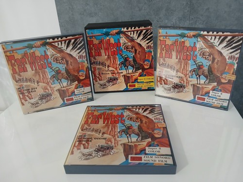 Cofanetto pellicole super 8 - super,