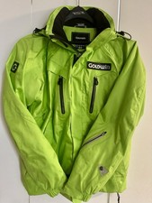 Giacca parka uomo sci neve Goldwin taglia M verde fluo brillante. Ottime condizioni