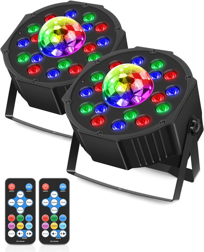 Par led rgb - con, discoteca