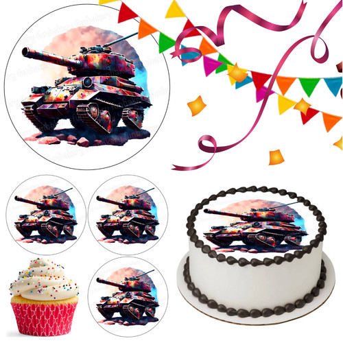 Cake topper carro - , armato
