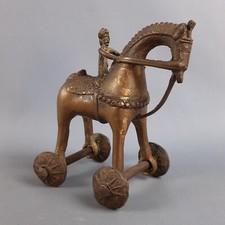 Antica Scultura Bronzo Etnica