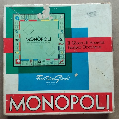 Gioco scatola monopoli in - gioco,