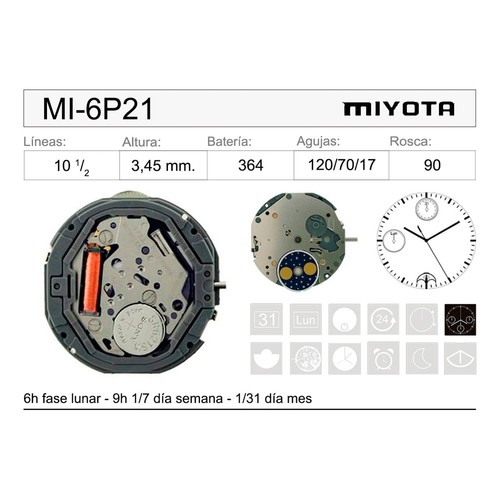 Movimiento pulsera de - de,