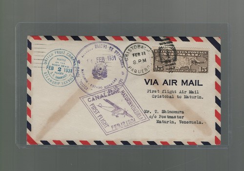 1931 zona canale venezuela - 1931,