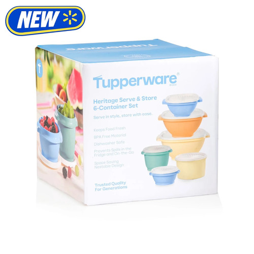 Tupperware heritage serve - tupperware, &
