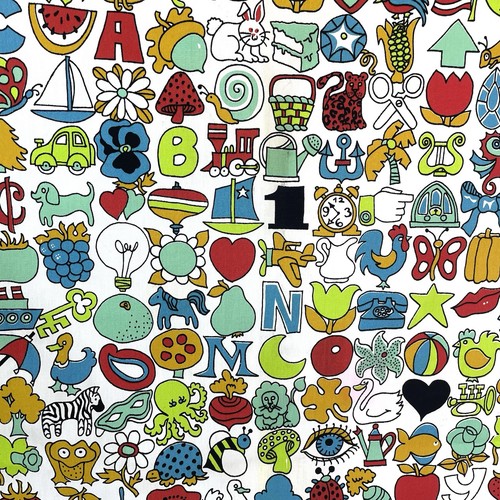Tessuto pop art cool - tessuto, vintage