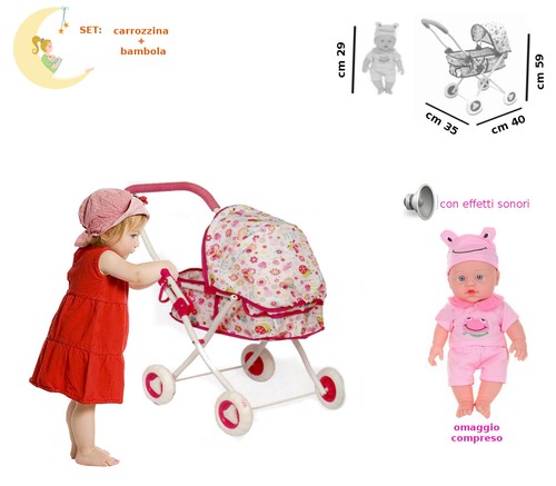 Carrozzina per bambole - carrozzina,