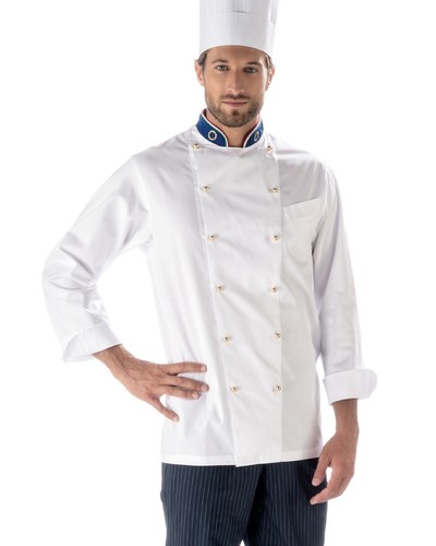 Giacca cuoco chef euro italy - ,