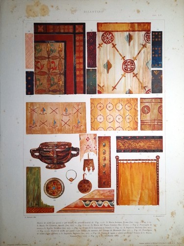 Stampa antica decorazioni - stampa,